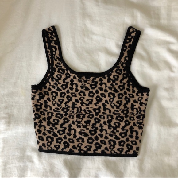 PacSun Tops - Cheetah Print Crop Top